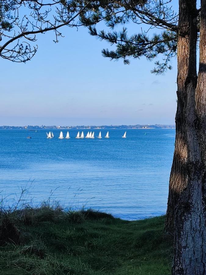Le 3 Appartement Vue Mer Avec Jardin 100M De La Plage Et De La Thalasso Concarneau Exterior foto